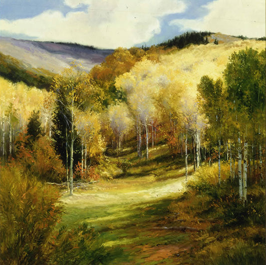 Golden Aspens Above Heber