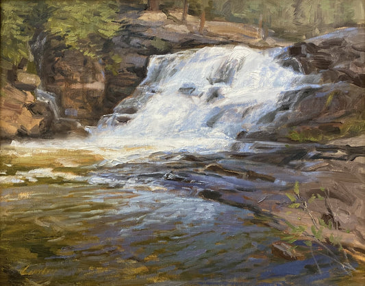 Provo River Upper Falls - Plein Air #2