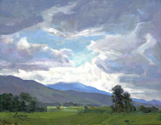 Rainy Day Plein Air II - Spring City