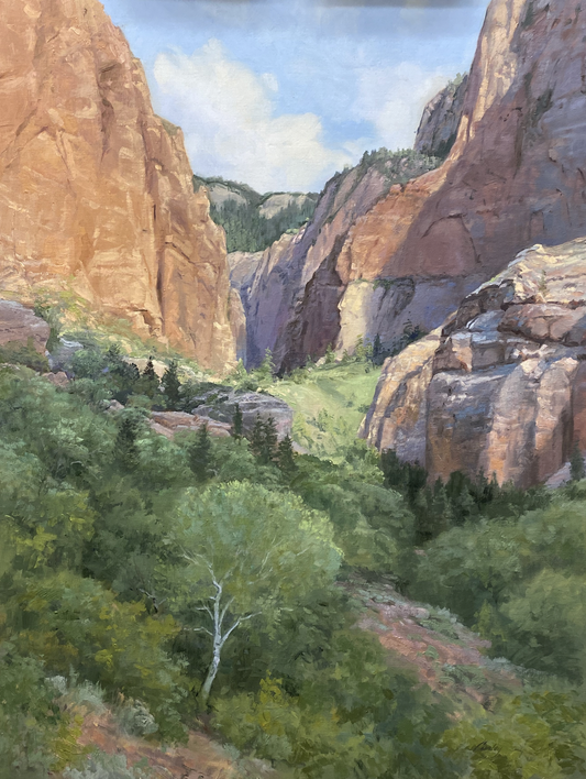 Lilac Canyons of Kolob
