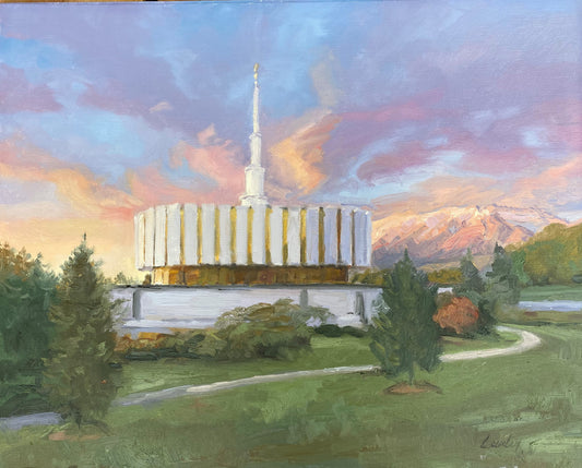 Temple Provo Looking North