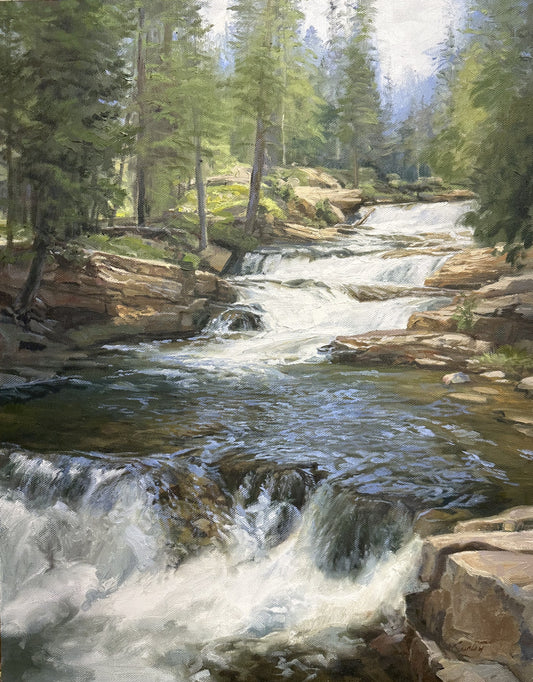 Upper Provo River Falls